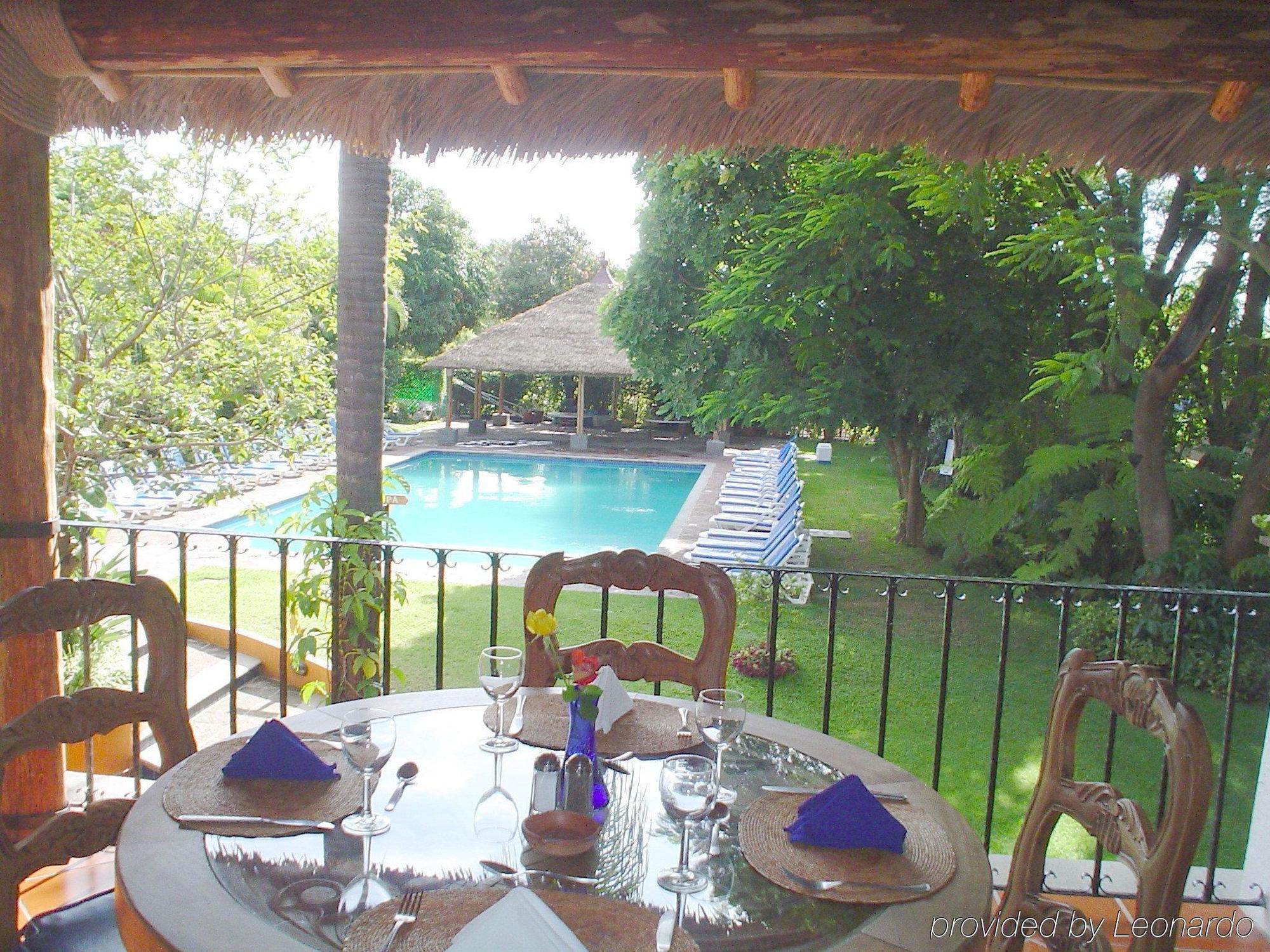 Hotel Spa Posada Tlaltenango Куэрнавака Ресторан фото